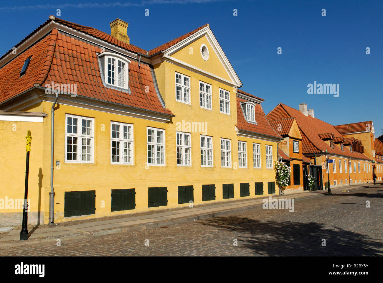 Il centro storico della città sulla Frederiksholm Canal, Copenhagen, Danimarca, in Scandinavia, Europa Foto Stock