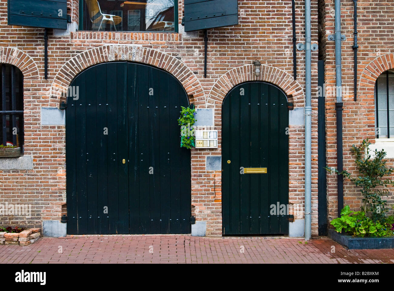 Porte, Amsterdam, Paesi Bassi, Europa Foto Stock