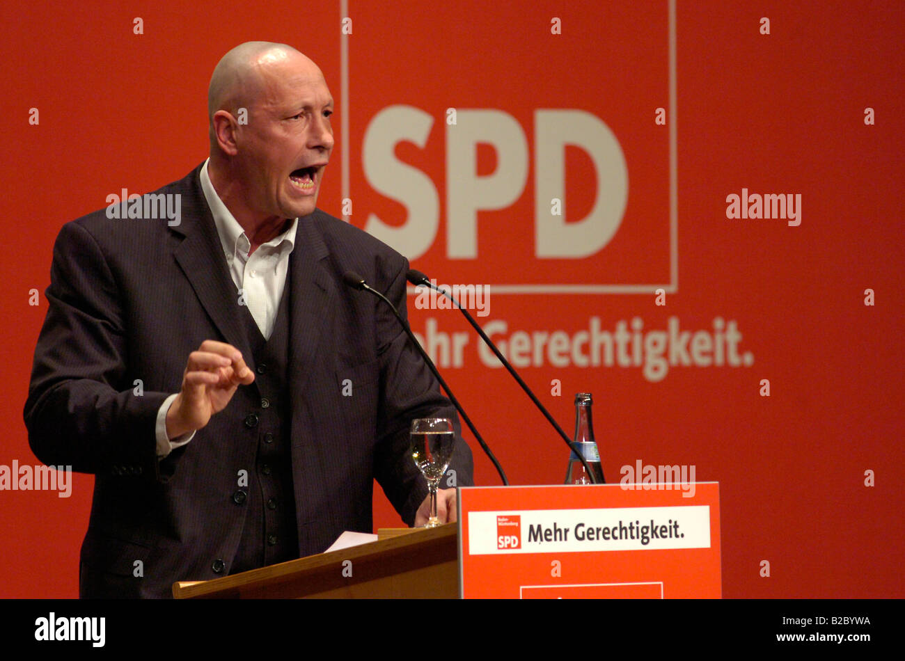 Uwe Hueck, presidente della Porsche Mobil Holding SE consiglio di fabbrica Foto Stock