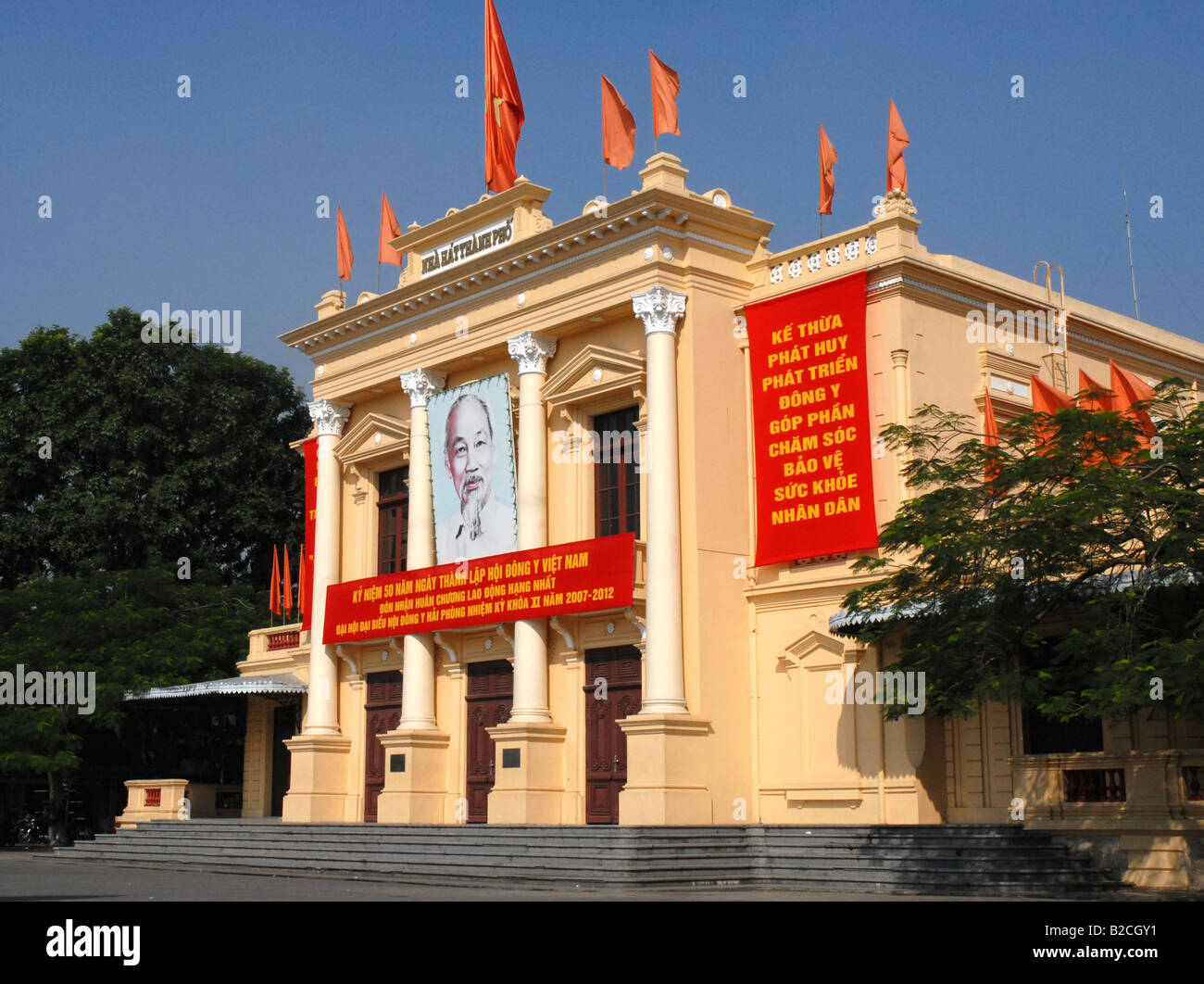 Hai Phong Vietnam Opera House Foto Stock