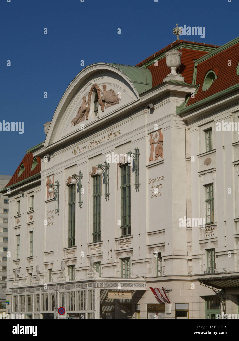 Vienna, Concert House Foto Stock
