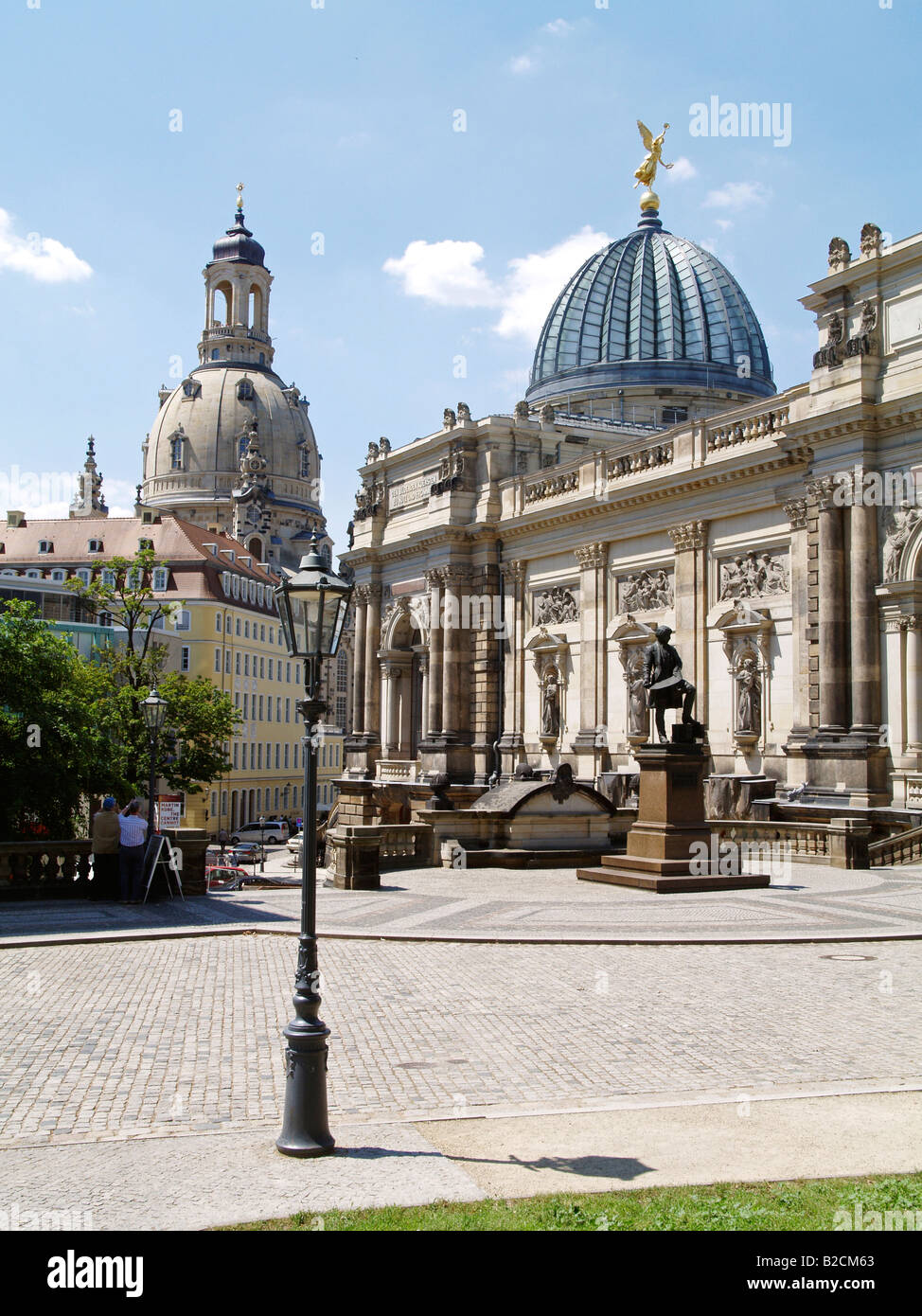 Chiesa Frauenkirche, Accademia di Arti visive Foto Stock
