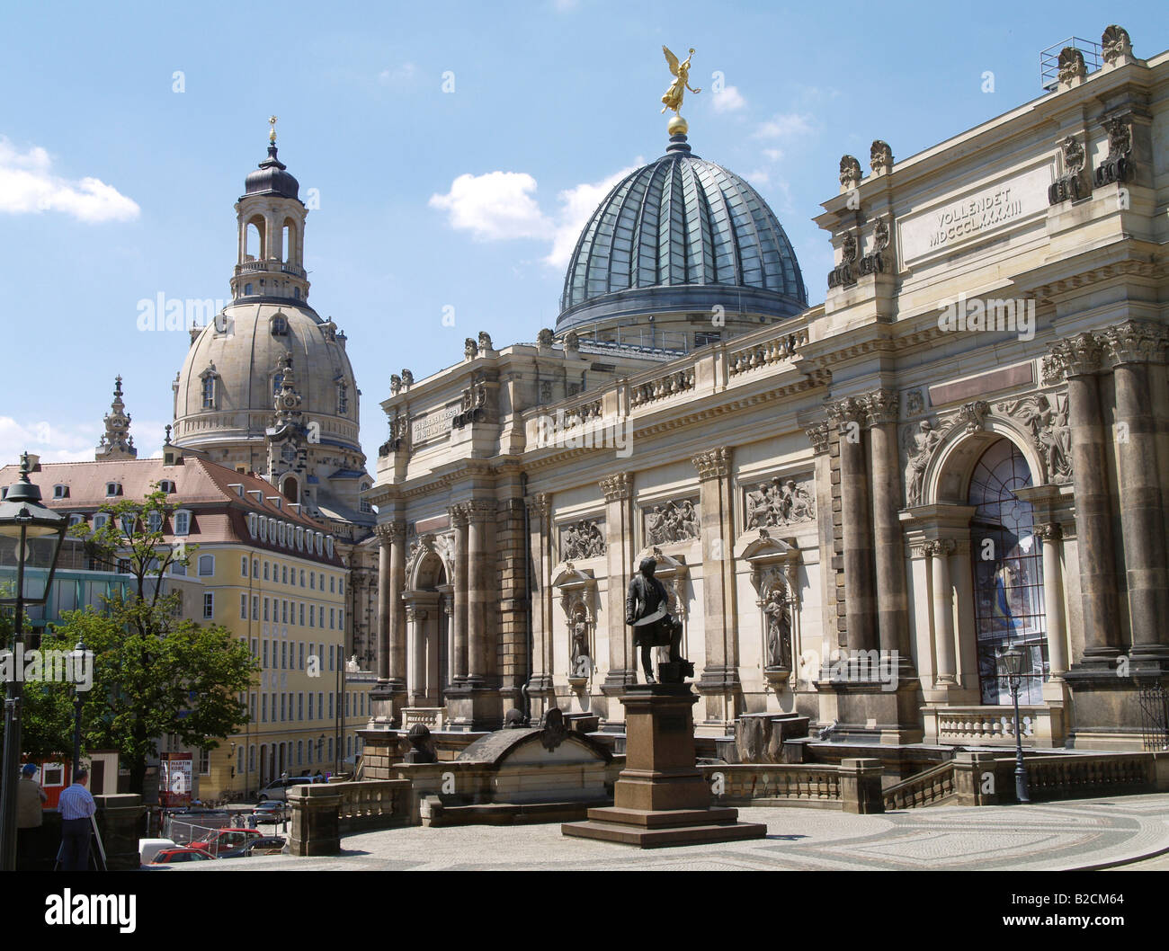 Chiesa Frauenkirche, Accademia di Arti visive Foto Stock