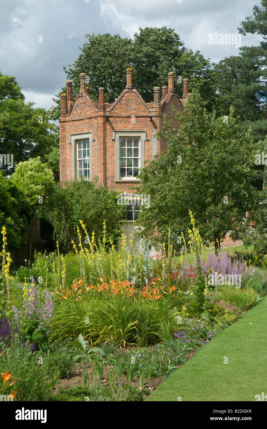 Nel secolo XVII la sala per banchetti, Long Melford, Suffolk Foto Stock