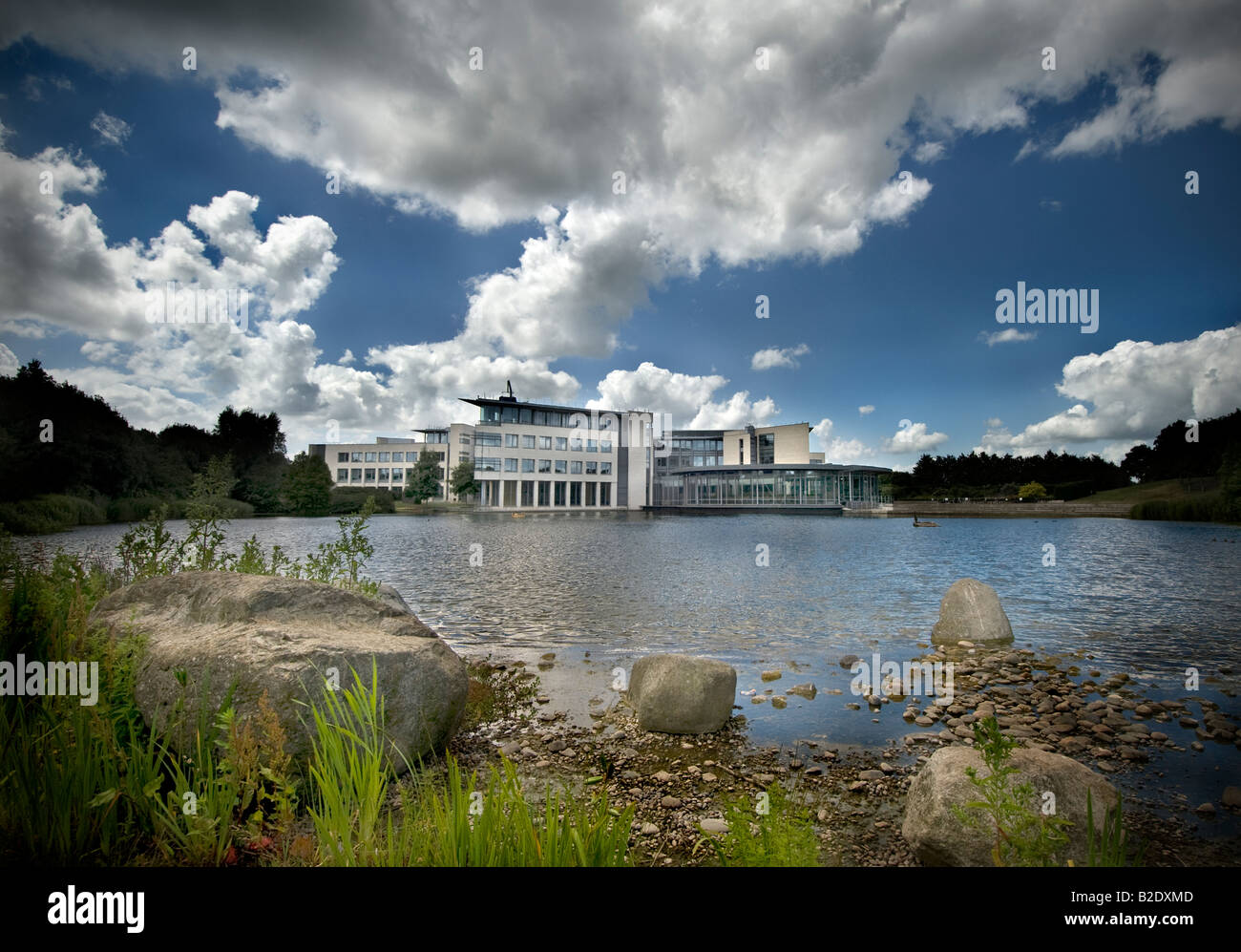 British Airways edificio Waterside Harmondsworth Foto Stock