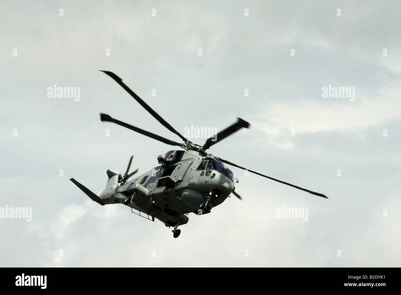 La Merlin (Gli uccelli rapaci) Merlin è armato con due finalità generali mitragliatrici convertito per il ruolo dell'aria. Foto Stock