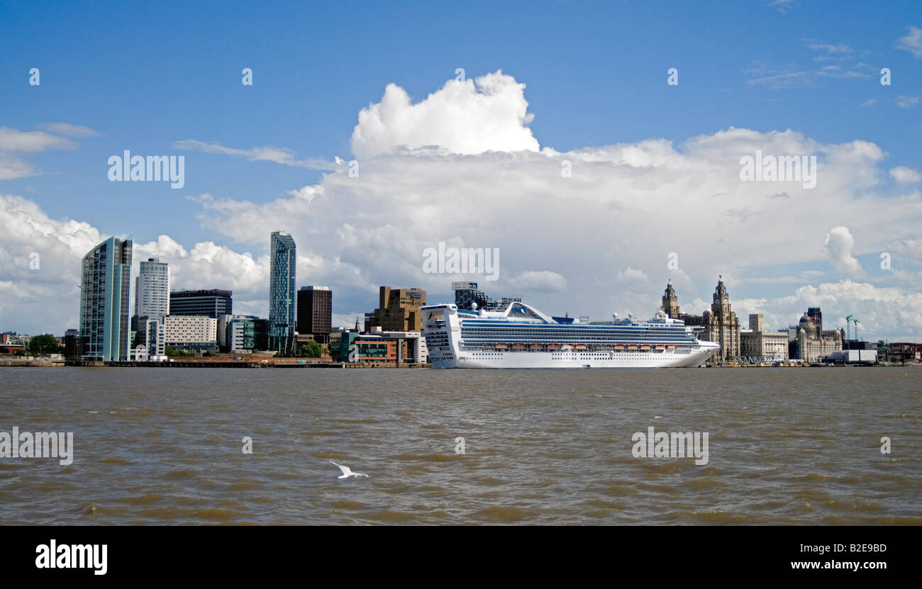 Liverpool Waterfront Foto Stock