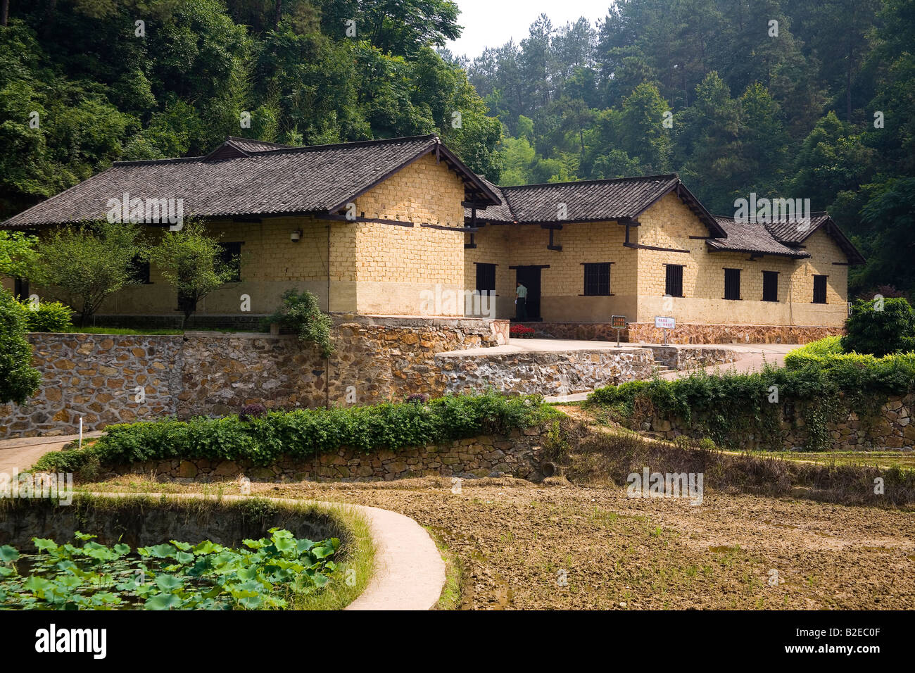 Hunan,Shaoshan,di Mao Tse-tung home,Mao Zedong, Foto Stock