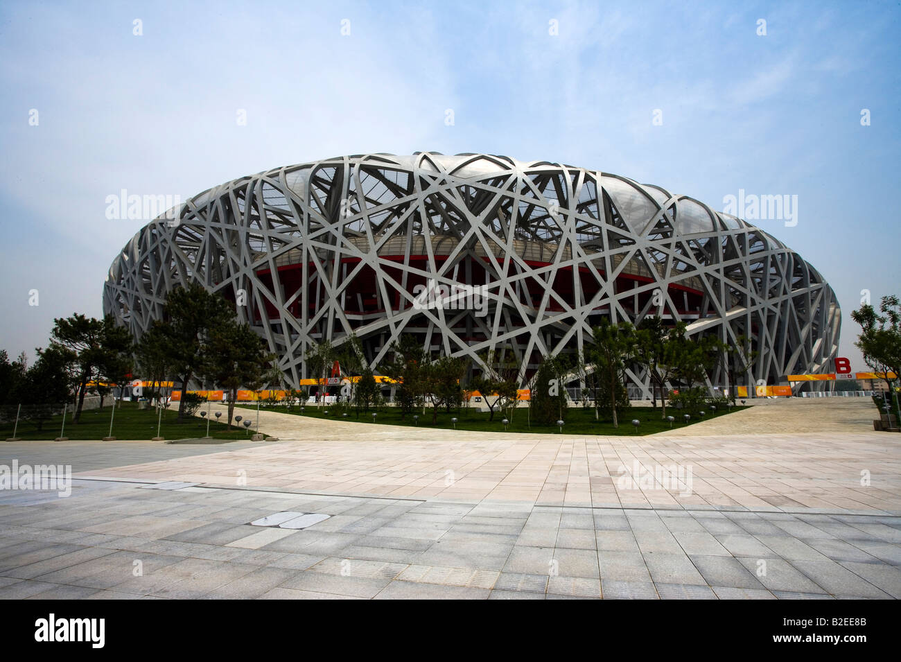 Lo Stadio Nazionale di Pechino, Foto Stock