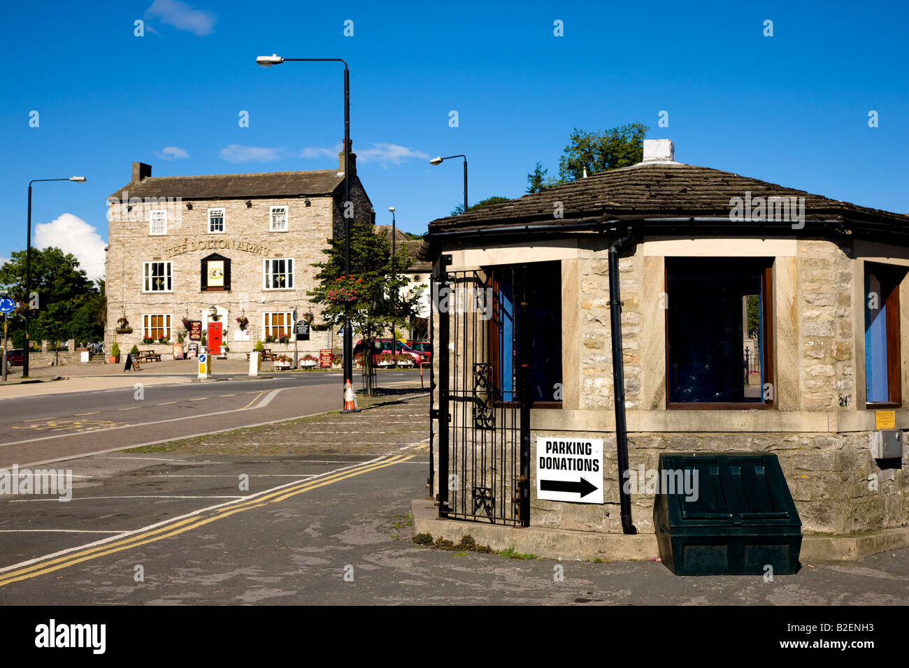 Leyburn Wensleydale Yorkshire Dales Inghilterra Foto Stock