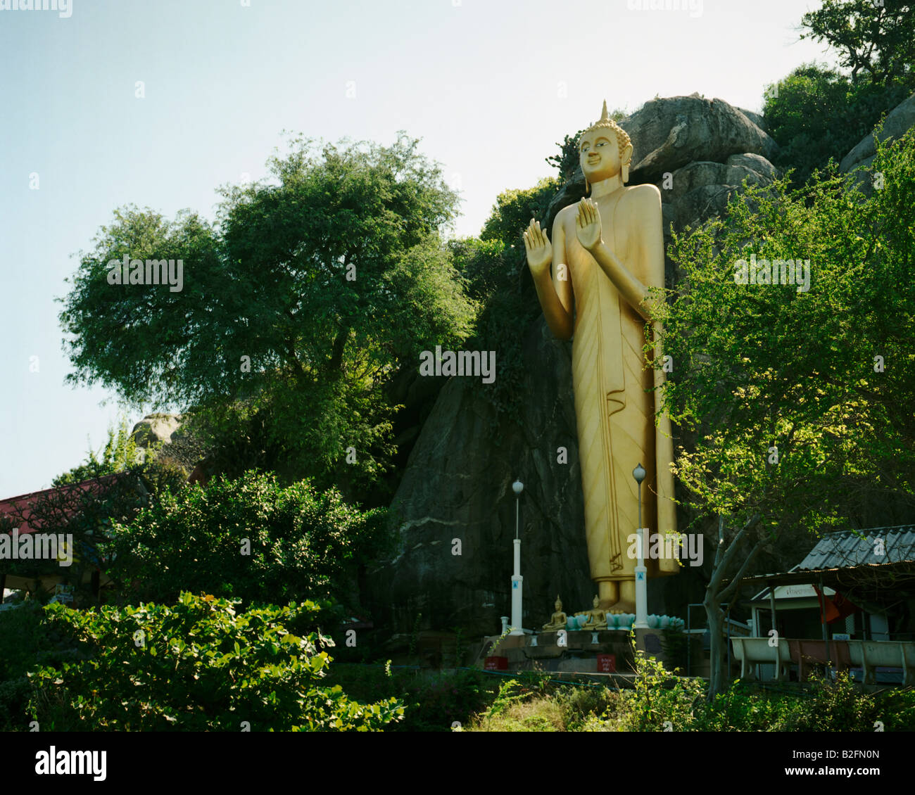 Buddha a Khao Takiab Foto Stock