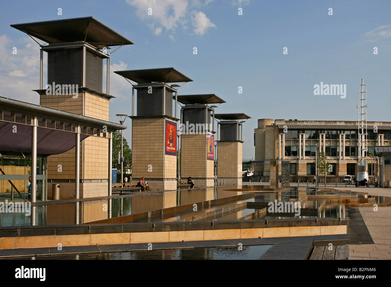 Millennium Square Bristol England Regno Unito Foto Stock