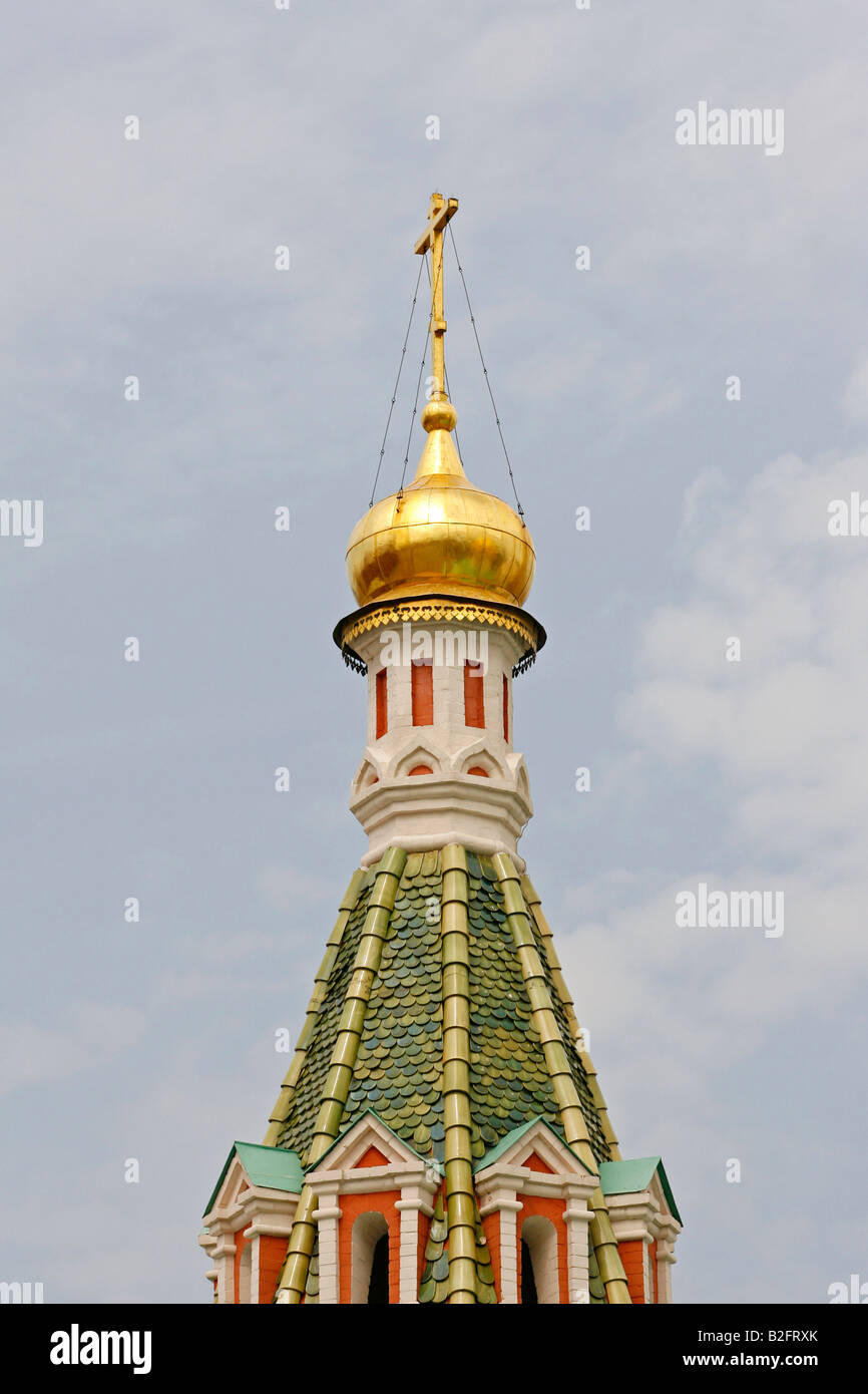 Cattedrale di Kazan Mosca Russia Foto Stock