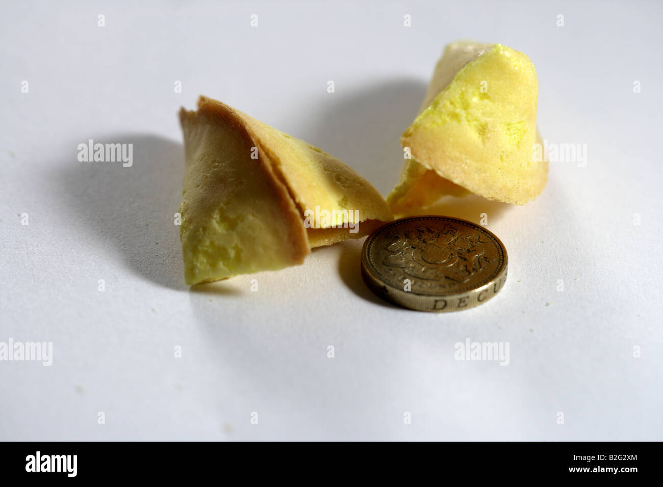 "Fortune cookie sterling' Foto Stock