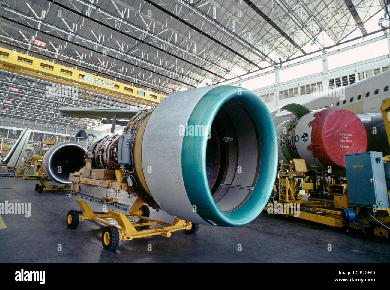 Fabbrica di AIRBUS A TOLOSA Foto Stock