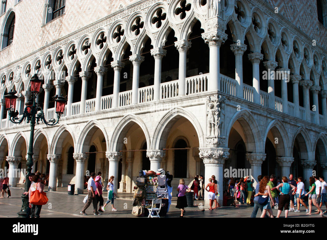 Il Palazzo dei Dogi, o Palazzo Ducale,in Piazza San Marco,Venezia,Venezia,Veneto,Italia Foto Stock