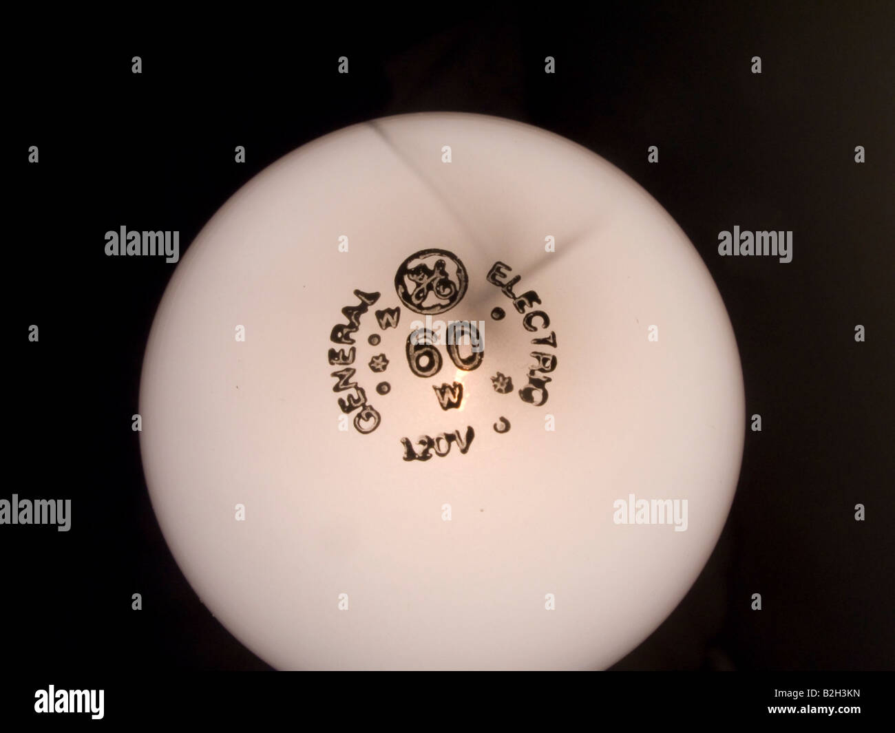 Un generale lampadina elettrica Foto Stock