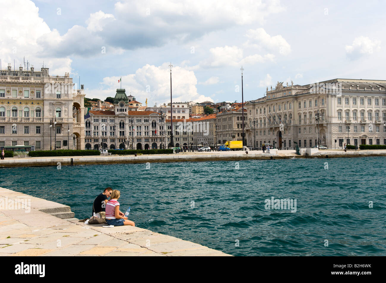 Trieste Italia Europa Foto Stock