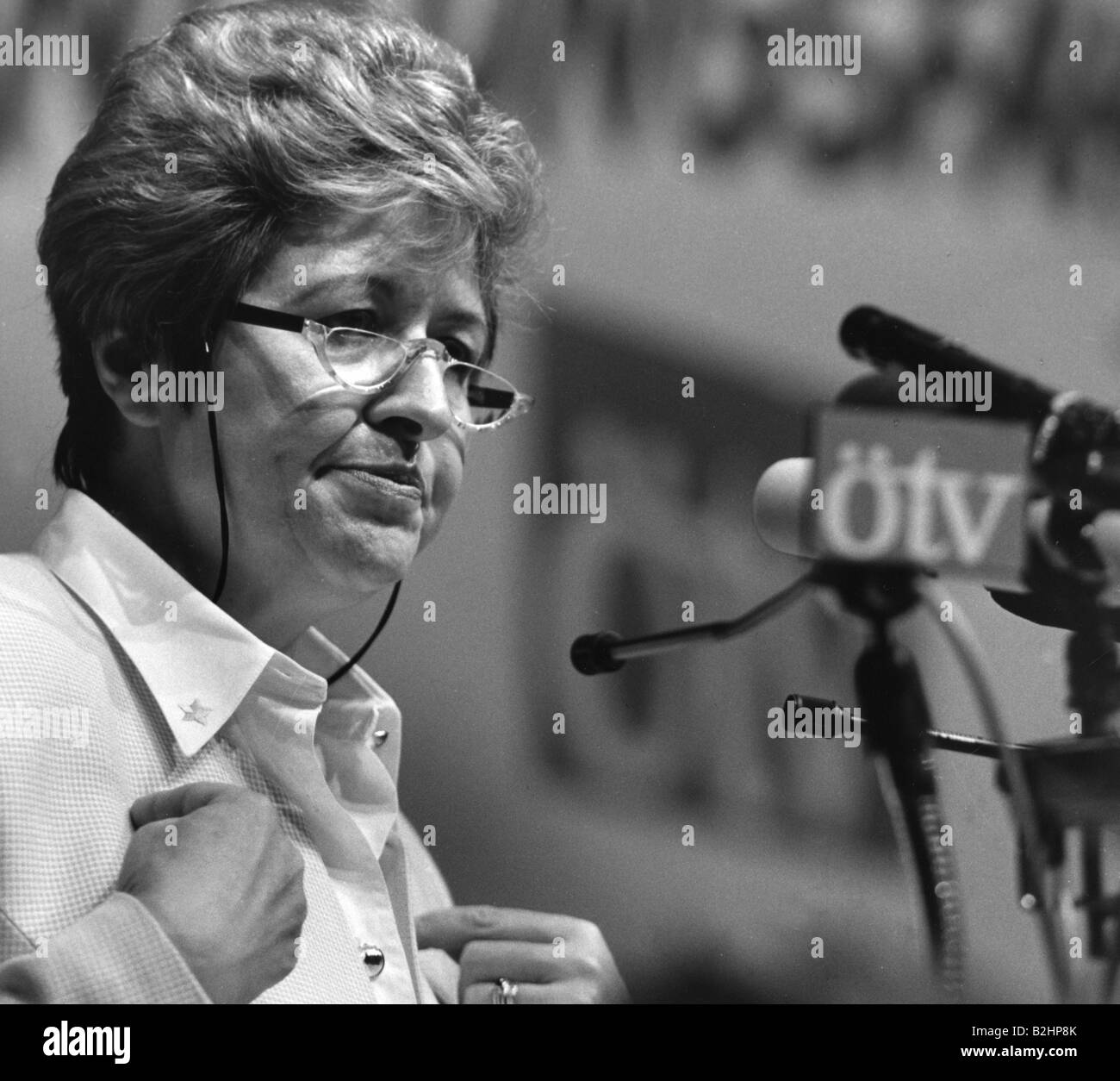 Wulf-Mathies, Monika, * 17.03.1942, sindacalista e politico tedesco (DOCUP), presidente del sindacato di ÖTV 1982-1994, a mezza lunghezza, 1992, Foto Stock