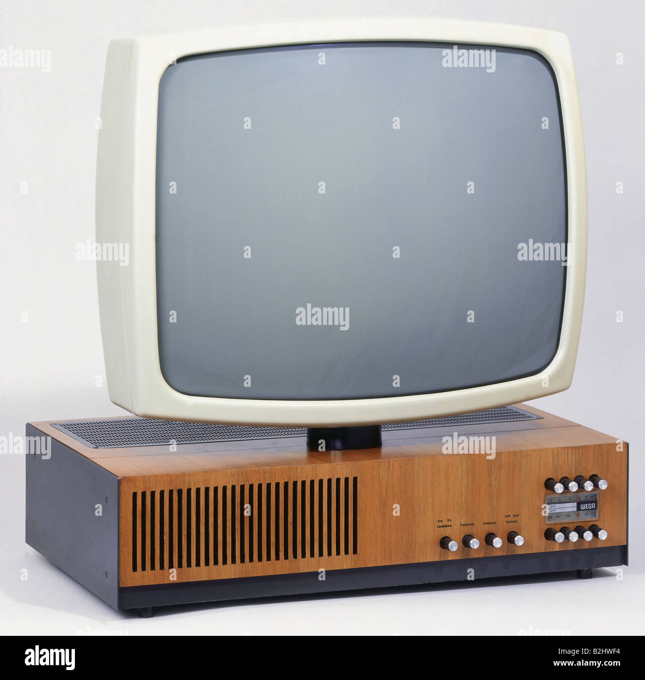 Broadcast, TV, TV, TV Wega Vision 3000, Germania, 1966, 1960s, 60s, storico, storico, tipo, tipo, 20th secolo, Foto Stock