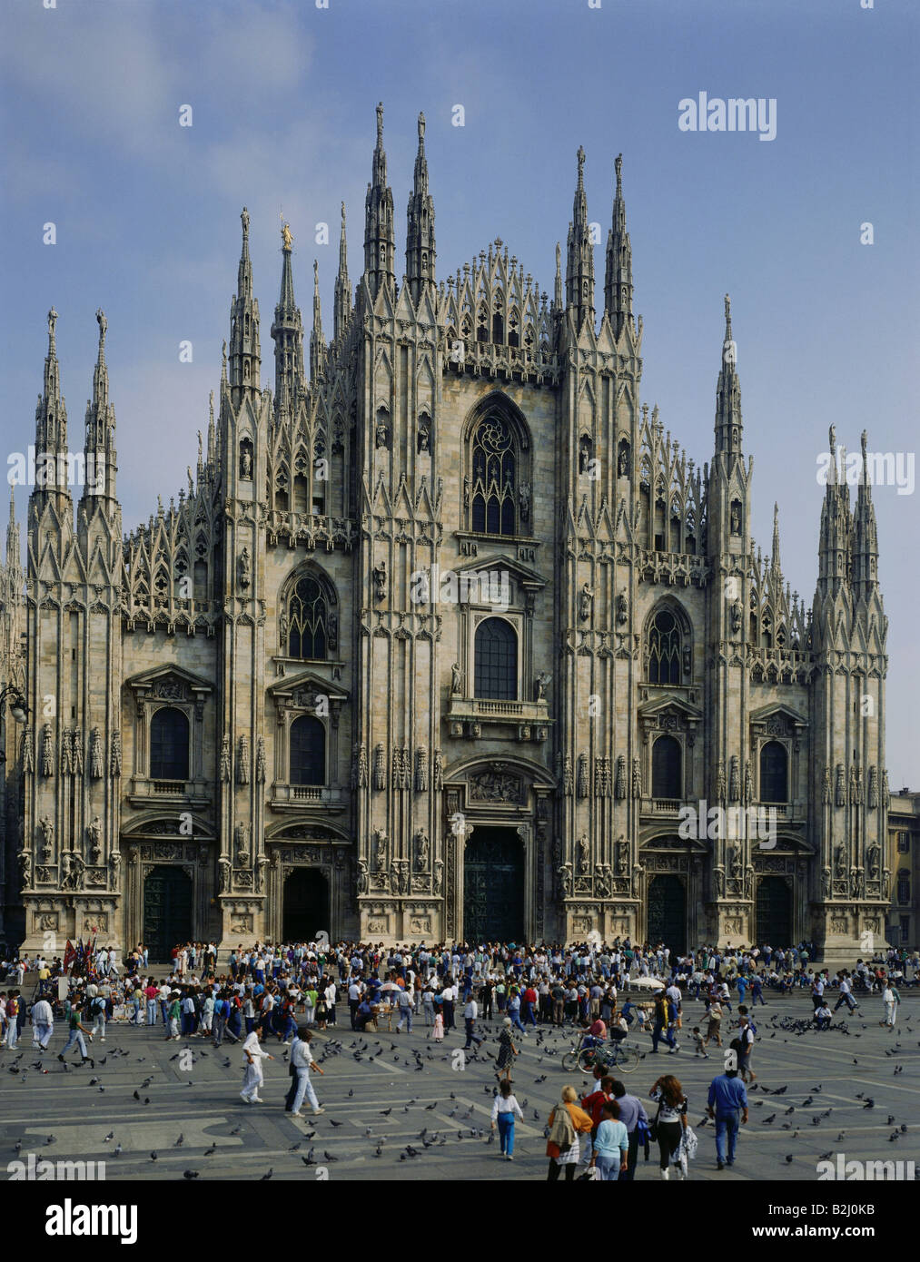 Geografia / viaggio, Italia, Milano, chiese, cattedrale, Duomo, vista esterna, gotico, architettura, chiesa, Foto Stock