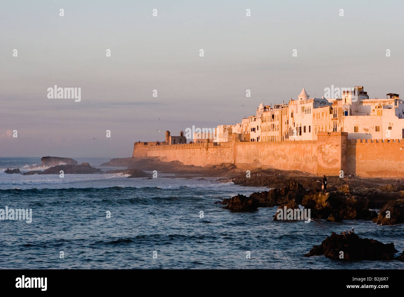 Essaouira città vecchia Foto Stock