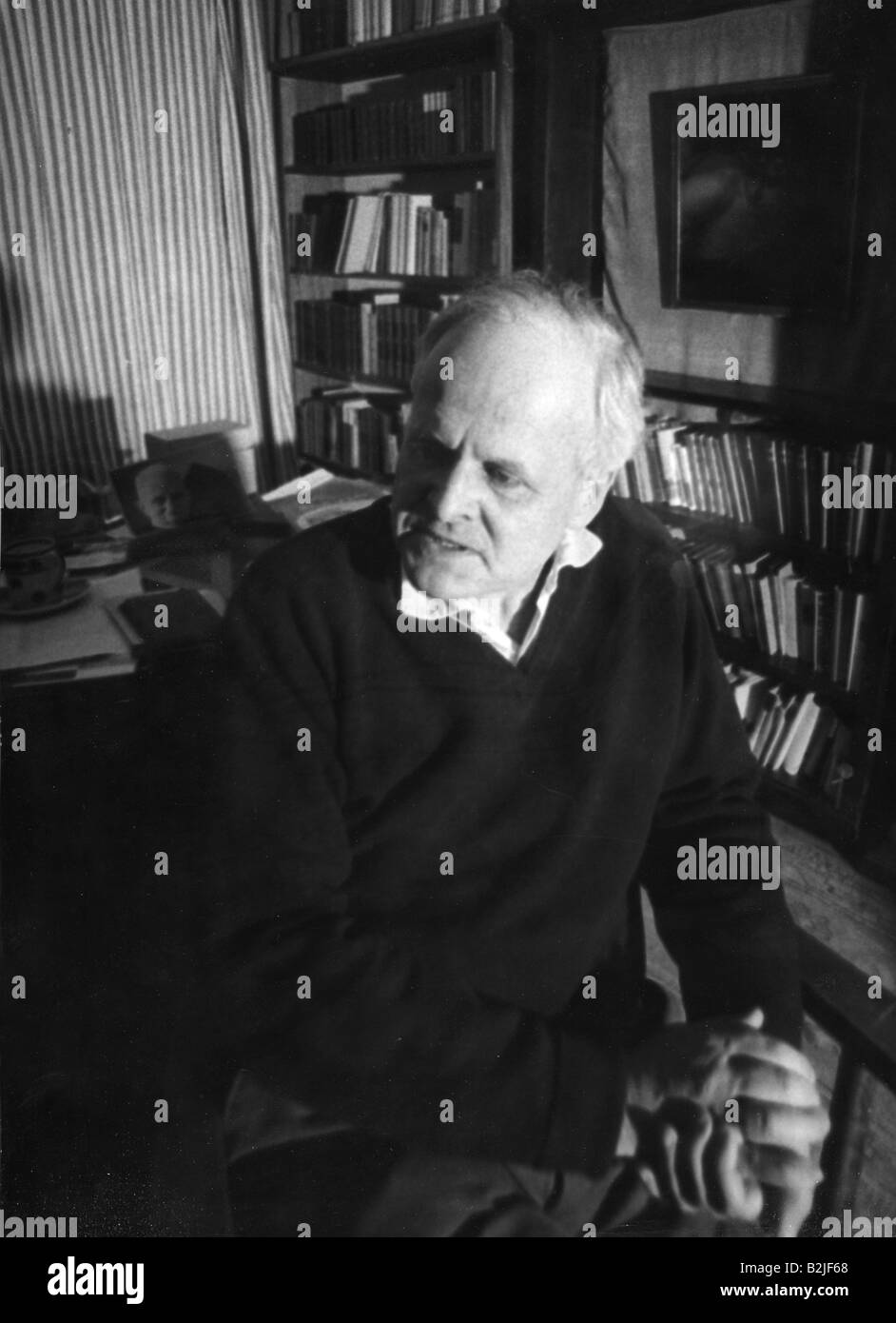 Weizsäcker, Carl Friedrich von, 28.6.1912 - 28.4.2007, scienziato tedesco (fisica) e filosofo, a metà lunghezza, 1971, Foto Stock