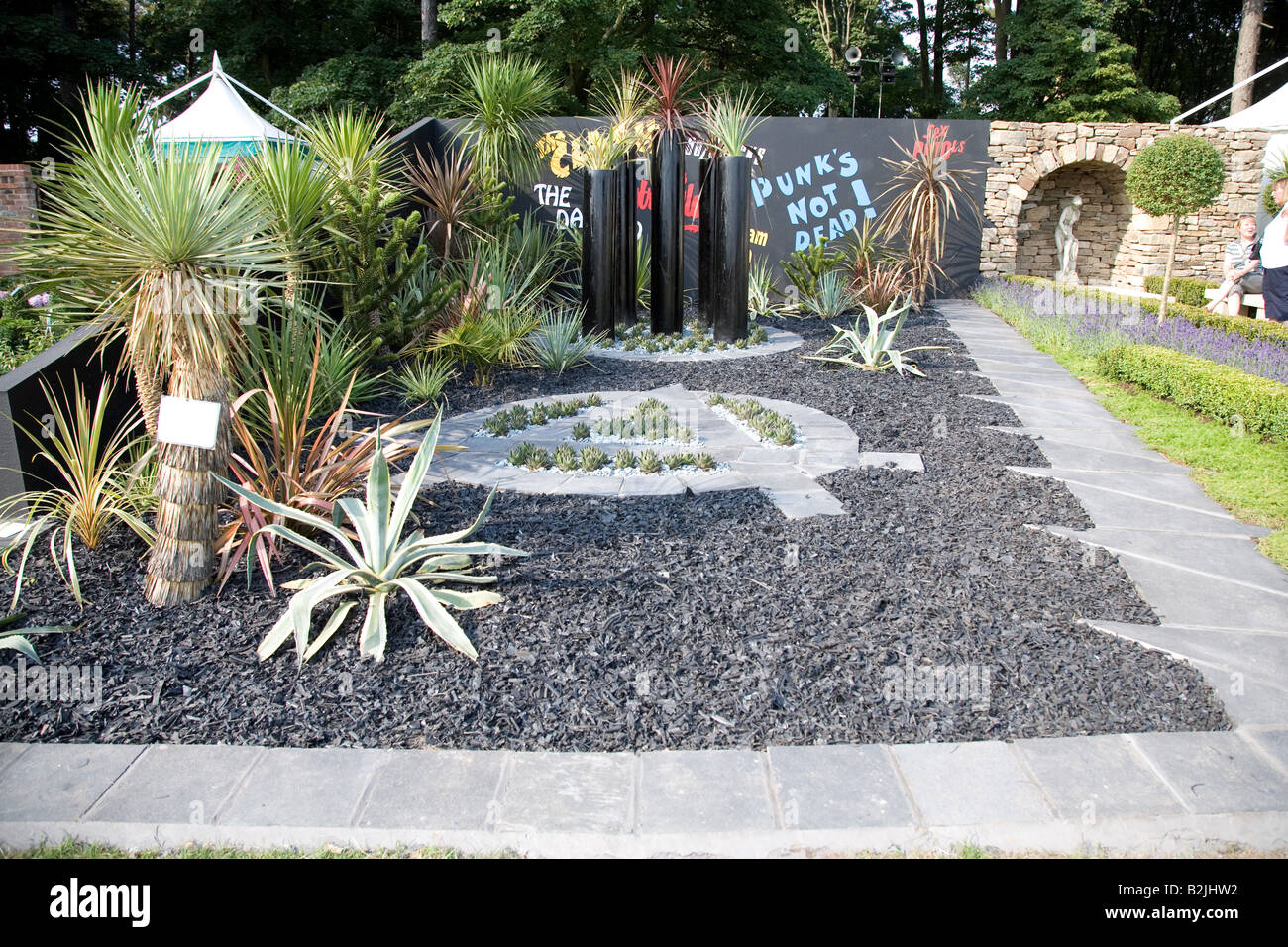RHS Flower Show a Tatton Park 2008 - Mostra il giardino Foto Stock