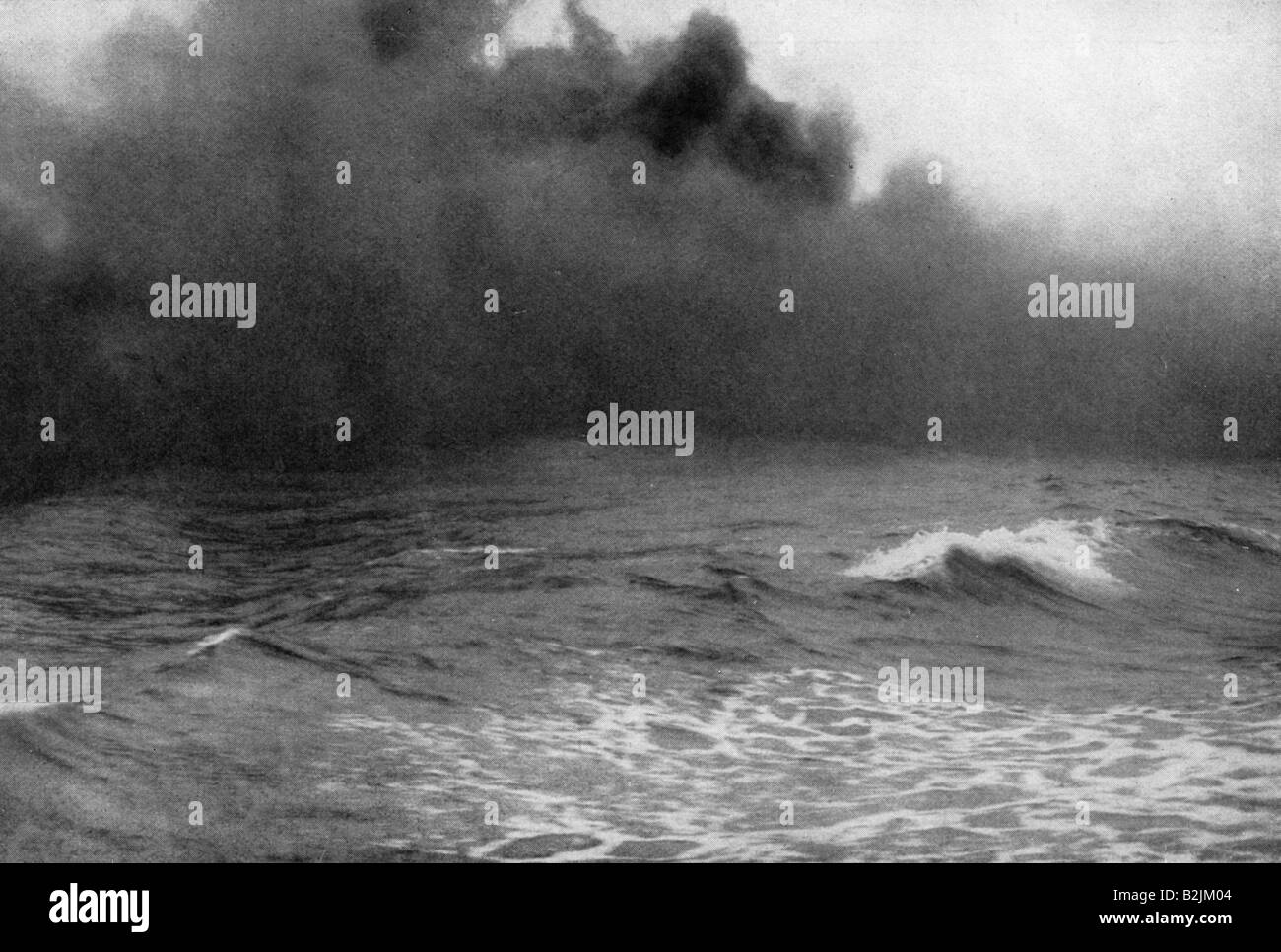 Eventi, prima guerra mondiale / prima guerra mondiale, guerra navale, battaglia di Jutland 31.5.1916 - 1.6.1916, Foto Stock