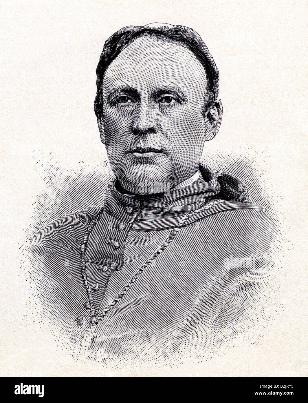 Howard, Edward Henry, 13.2.1829 - 16.9.1892, Clergyman britannico, ritratto, incisione in legno, circa 1885, , Foto Stock
