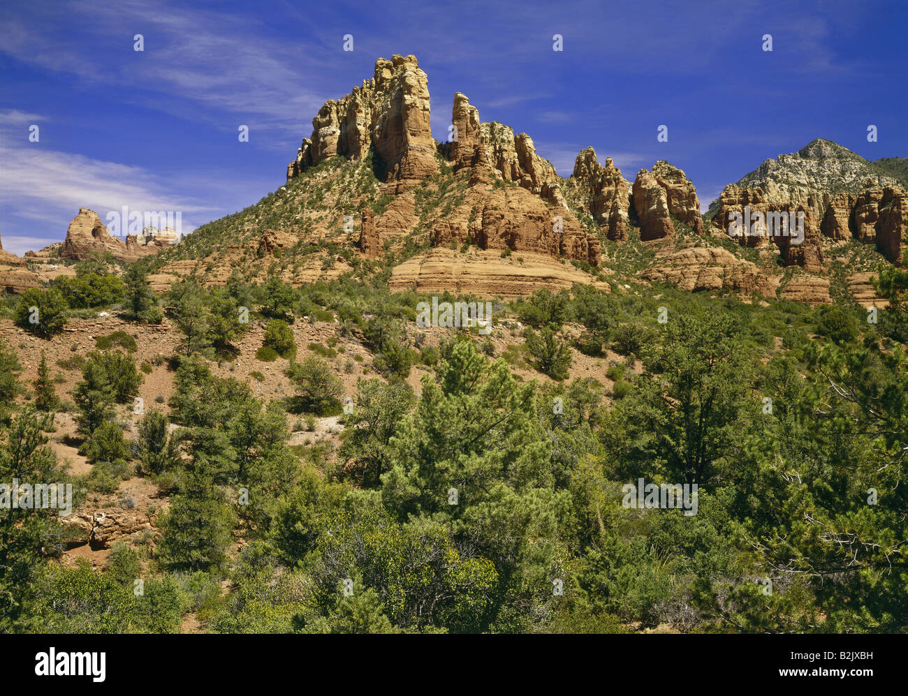 Geografia / viaggi, USA, Arizona, paesaggi, Oak Creek Canyon, Additional-Rights-Clearance-Info-Not-Available Foto Stock