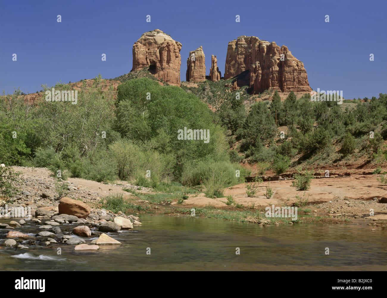 Geografia / viaggi, USA, Arizona, paesaggi, Oak Creek Canyon, Cattedrale Rock, Additional-Rights-Clearance-Info-Not-Available Foto Stock