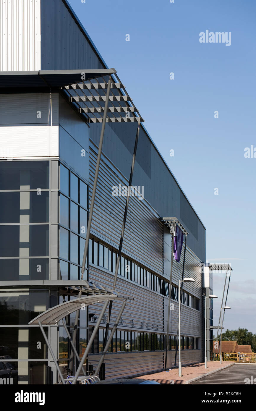 Regno Unito Inghilterra Thrapston Northamptonshire Paperchase triangolo centro di distribuzione nazionale Foto Stock