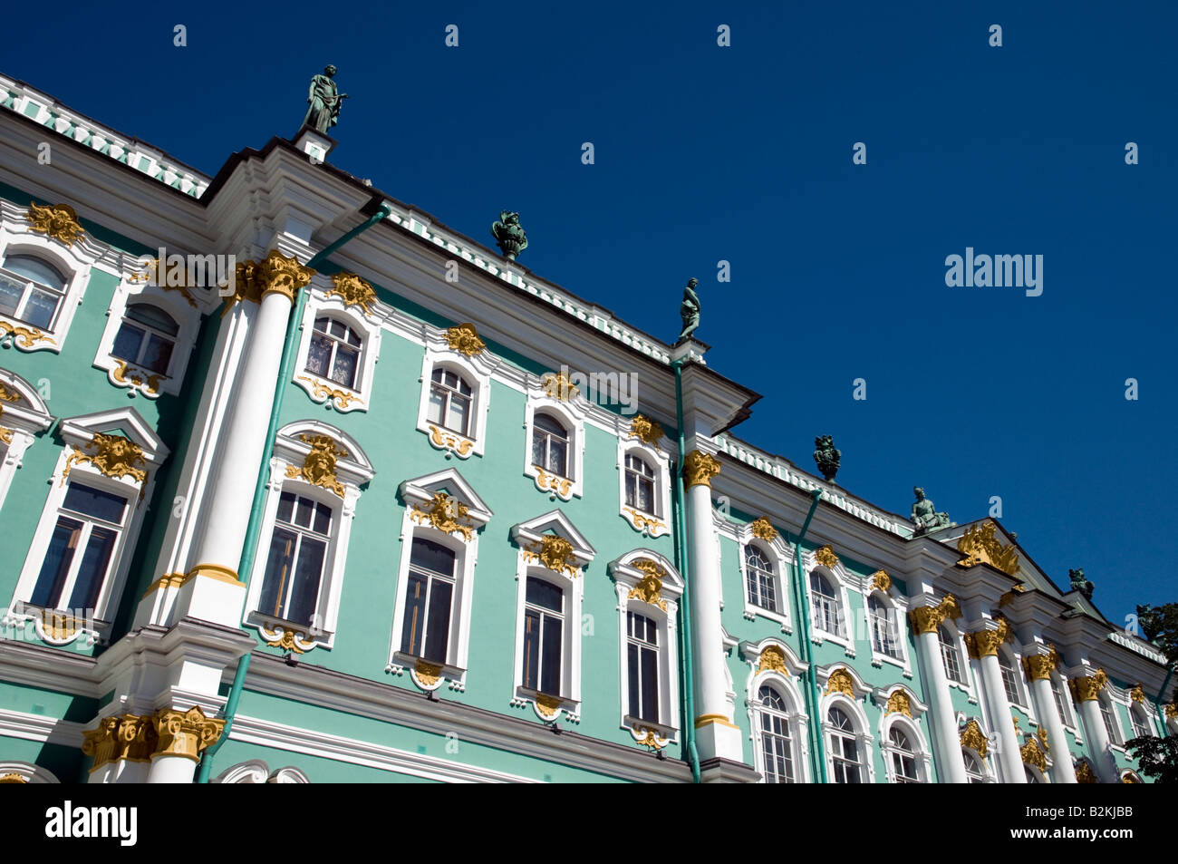 Palazzo d'inverno dello Stato Museo Hermitage di San Pietroburgo, Russia Foto Stock