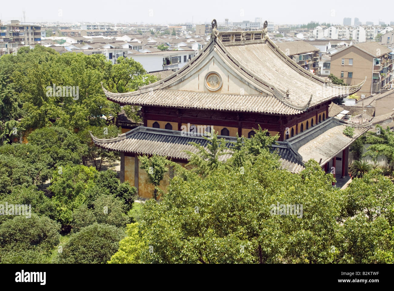 Cina, Suzhou, Nord Tempio Pagoda, Beisi Ta complessa, Bao'en tempio Foto Stock