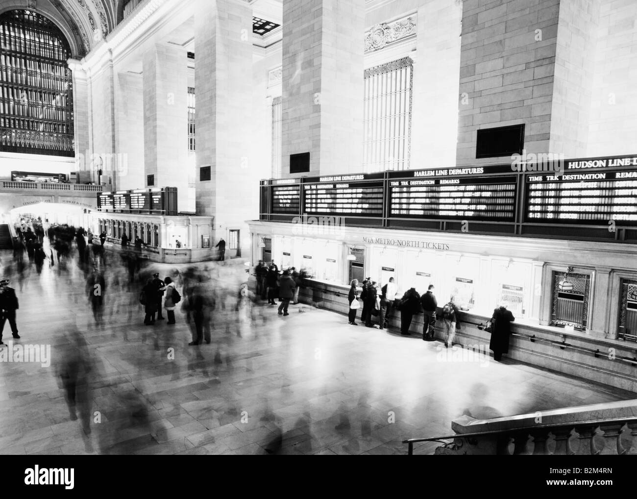 Main Concourse, Grand Central Terminal (Station) 42nd Street e Park Avenue, Manhattan, New York, New York state, USA Foto Stock
