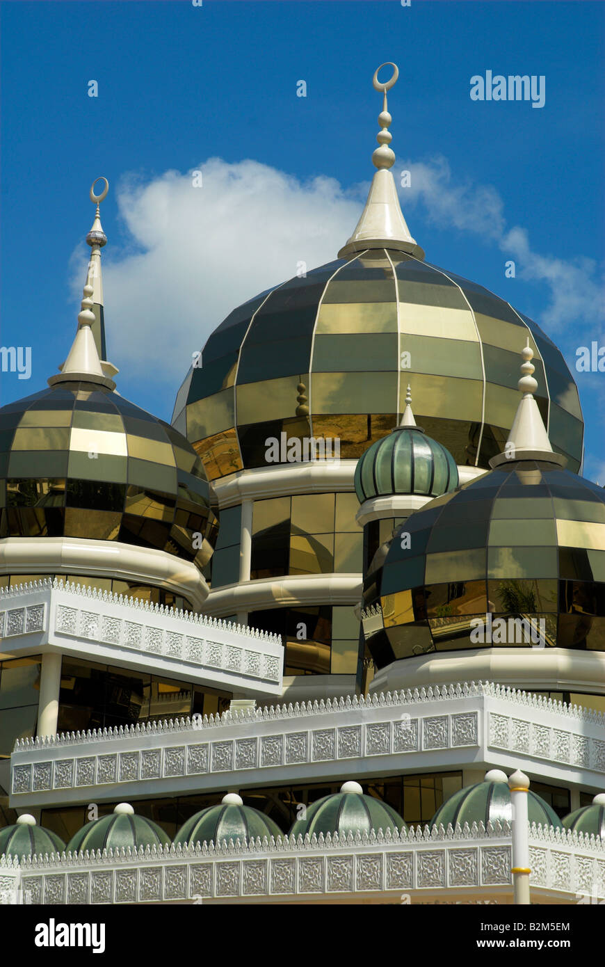 La moschea di cristallo, Kuala Terengganu, Malaysia Foto Stock