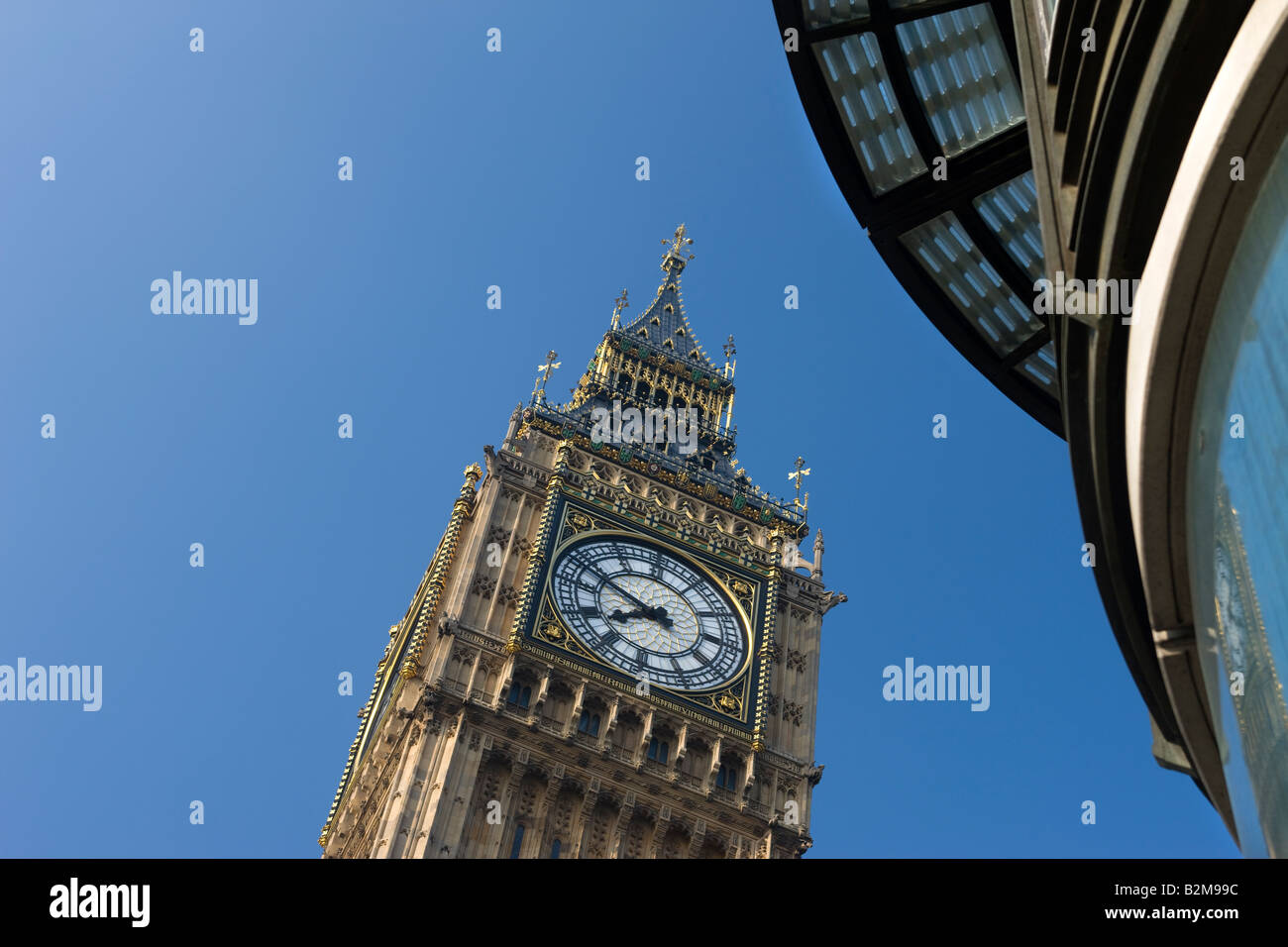 BIG BEN OROLOGIO EUROPEO Londra Inghilterra REGNO UNITO Foto Stock