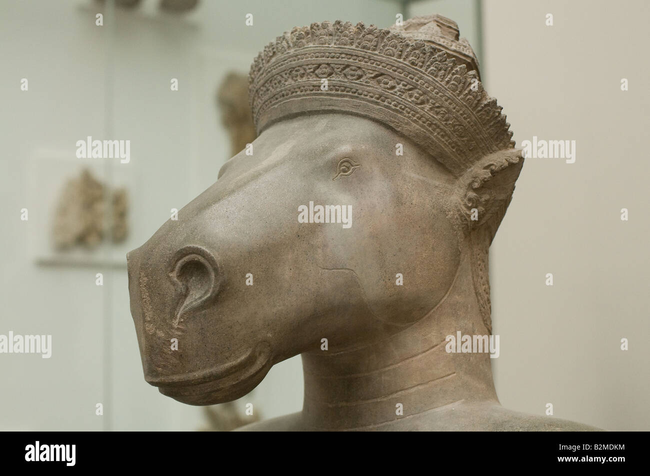 Vajimukha Cambogia Dio con testa di cavallo Guimet Museum - Parigi Foto Stock