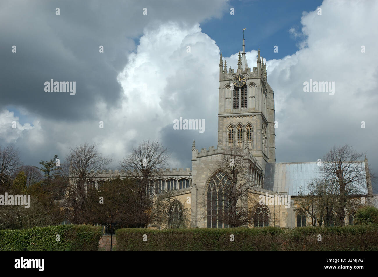St Marys chiesa, melton mowbray, leicestershire, England, Regno Unito Foto Stock