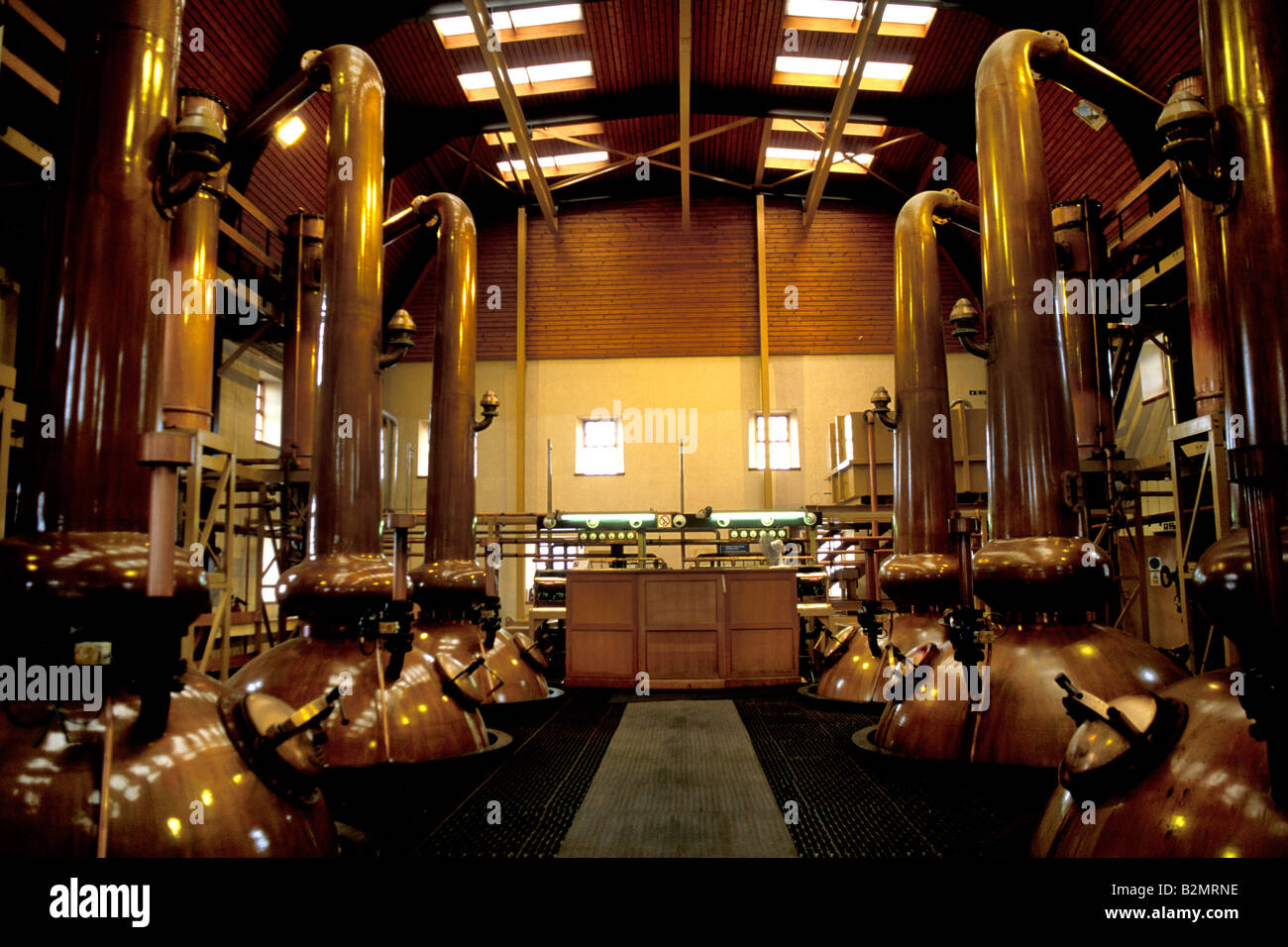 Glenmorangie Distillery, Tain Scozia, Regno Unito, Europa Foto Stock