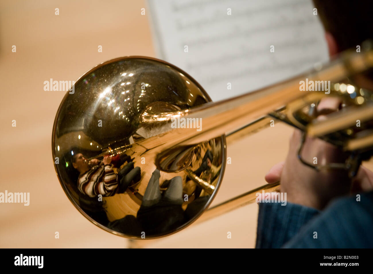 Orchestra del Conservatorio di Robert Schumann Foto Stock