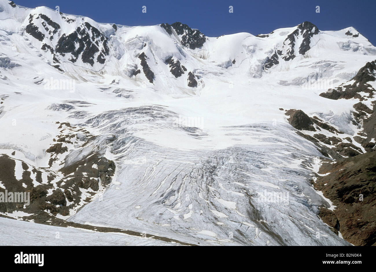 Ghiacciaio dei Forni, Santa Caterina Valfurva, Italia Foto stock - Alamy