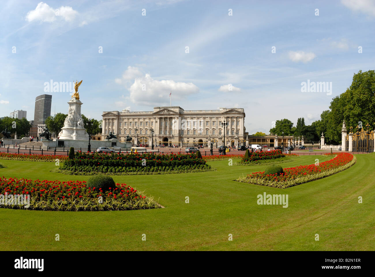 Buckingham Palace di Londra Foto Stock