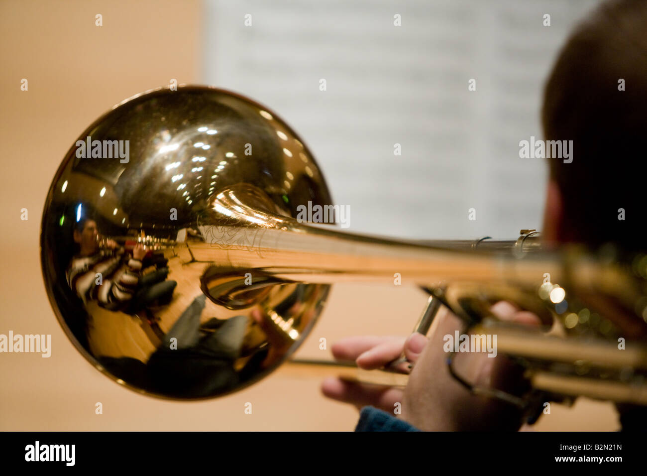 Orchestra del Conservatorio di Robert Schumann Foto Stock