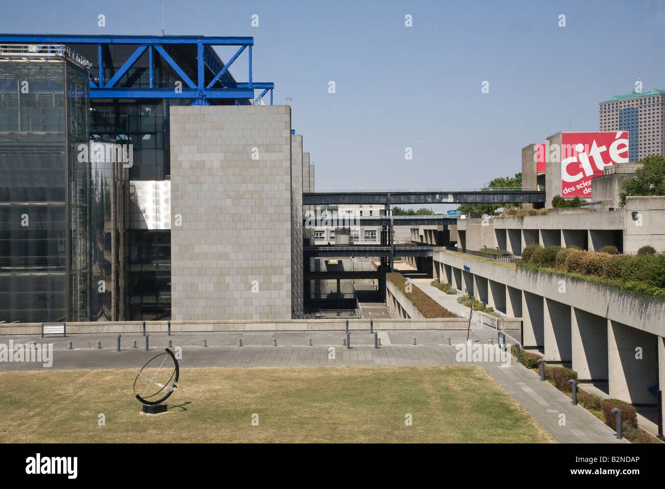 La Cité des sciences et de l industrie Paris Foto Stock