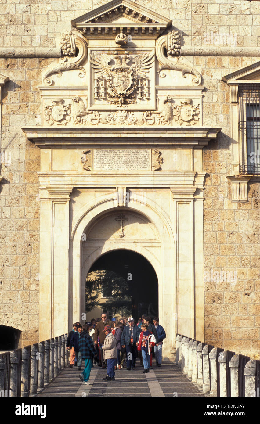 Castello, l'aquila, Italia Foto Stock