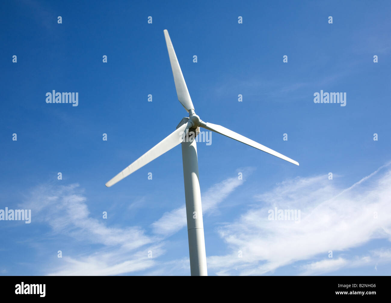 Una turbina eolica Vestas fornisce diverse fonti energetiche a carbone per centrali eoliche Clough, Cliviger, vicino a Burnley, Lancashire, Inghilterra Foto Stock