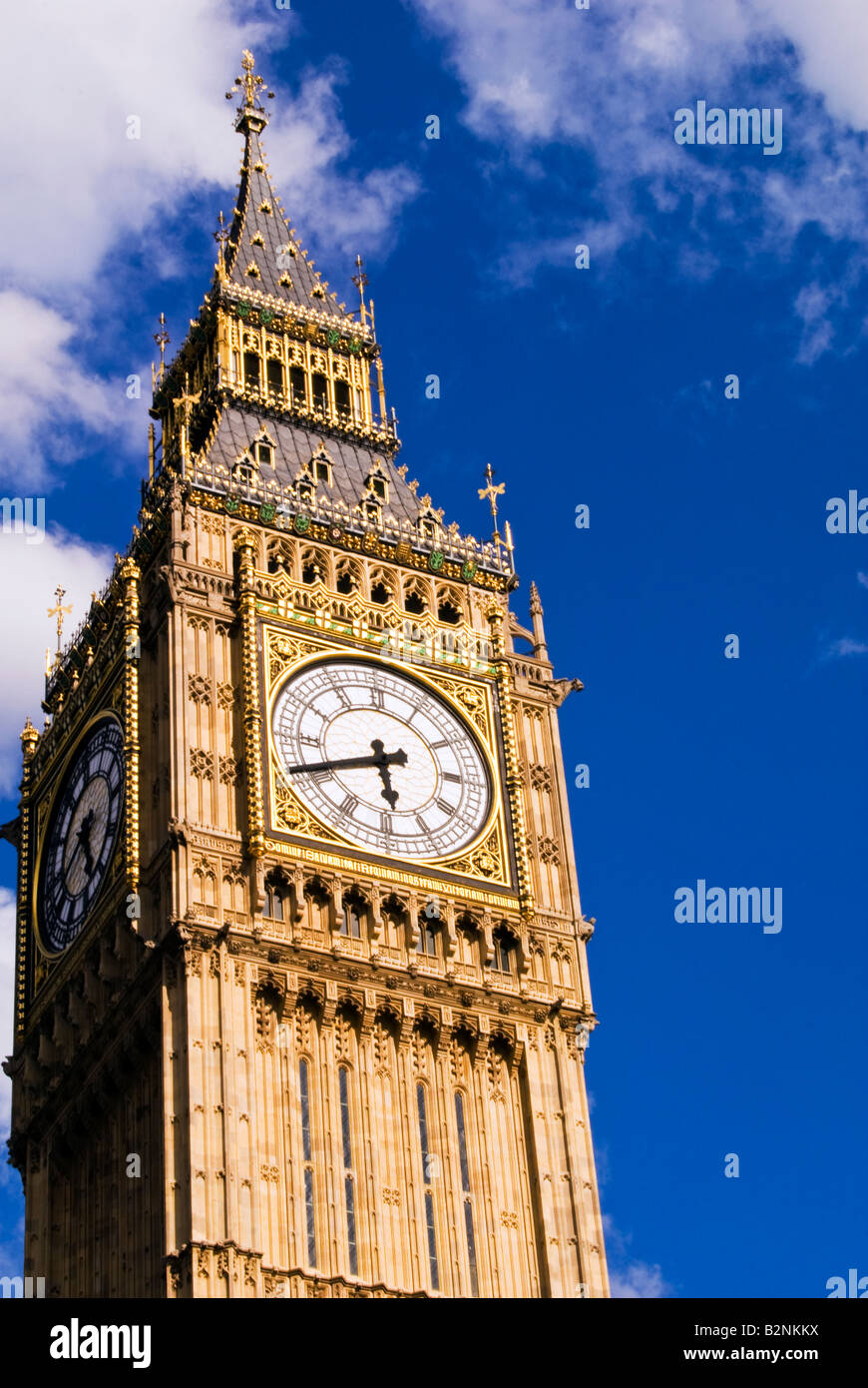Il Big Ben e la Torre di Londra - Inghilterra Foto Stock