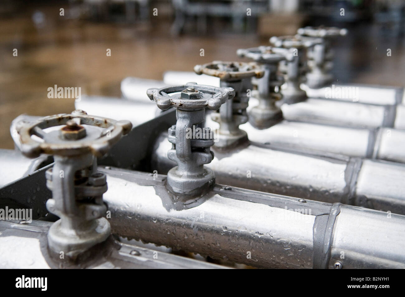 Raffineria di petrolio Foto Stock